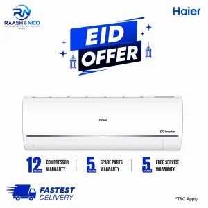 Haier 2 Ton/24000 BTU UVCool Inverter Pro DC Inverter Air Conditioner [HSU-24UVCool(INV)(Pro)]